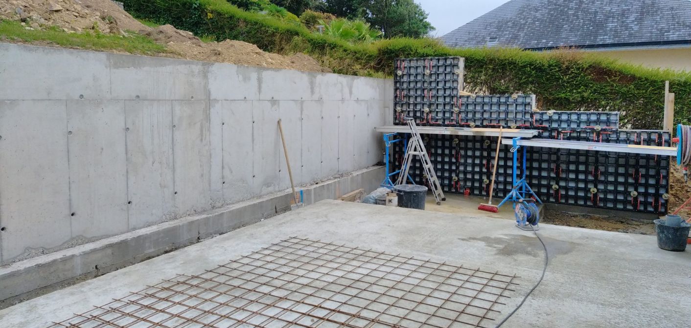 Mur de soutènement — gros œuvre Haute-Saône