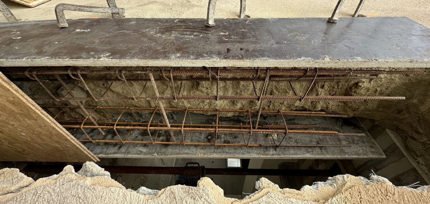 Coffrage, ferraillage, chaînages et poteaux — gros œuvre Haute-Saône