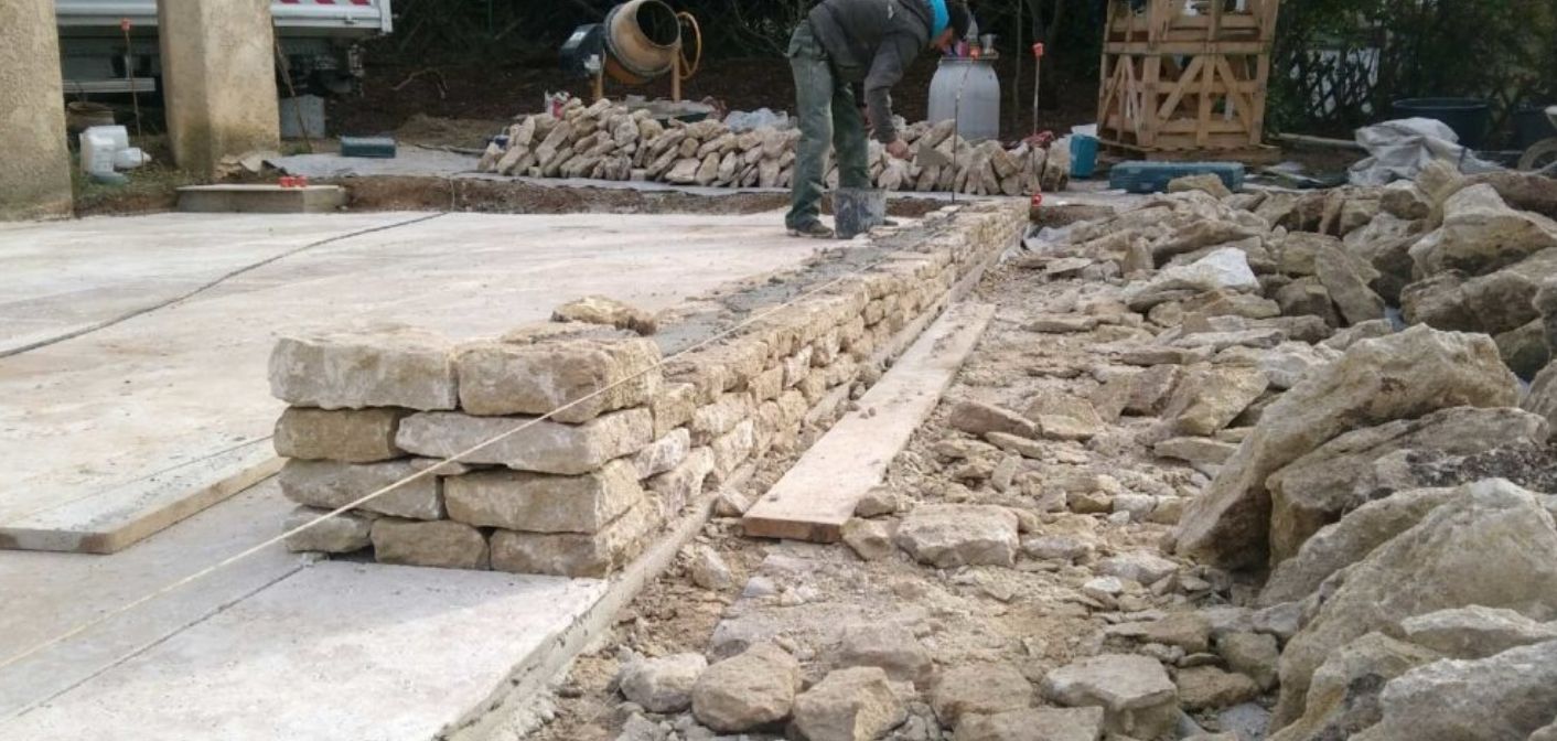 Murs en pierre (construction et parement) — gros œuvre Haute-Saône
