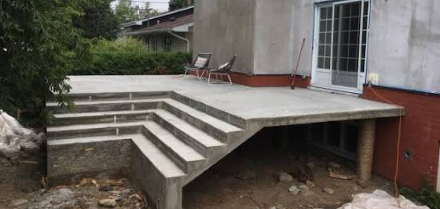 Balcon béton — gros œuvre Haute-Saône